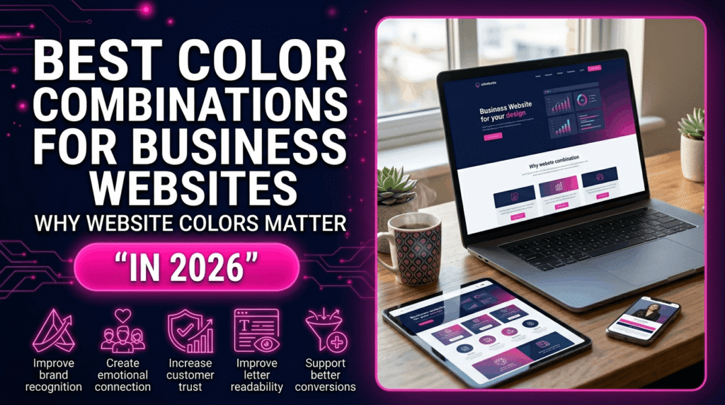 Best Color Combinations for Business Websites in 2026