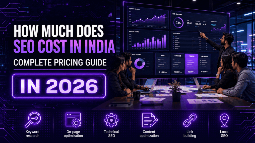 How Much Does SEO Cost in India in 2026? Complete Pricing Guide