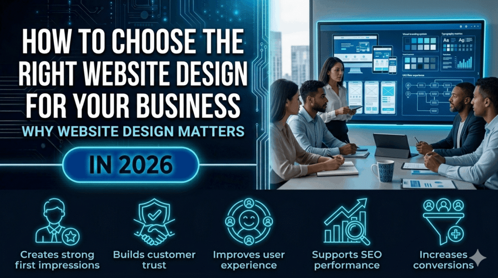 How to Choose the Right Website Design for Your Business in 2026