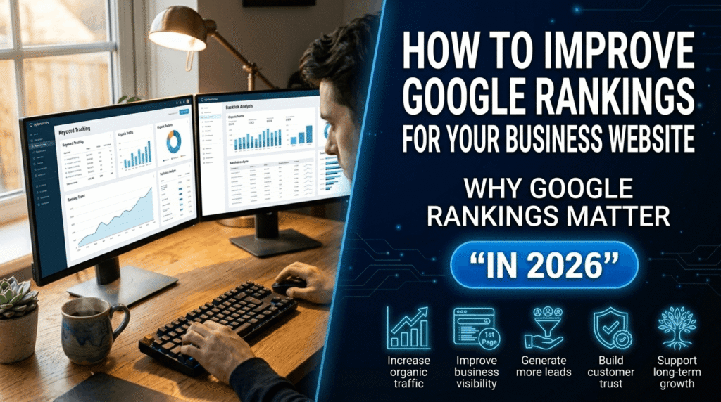 How to Improve Google Rankings for Your Business Website in 2026