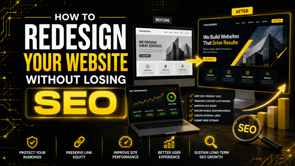 How to Redesign Your Website Without Losing SEO in 2026