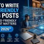 How to Write SEO-Friendly Blog Posts in 2026