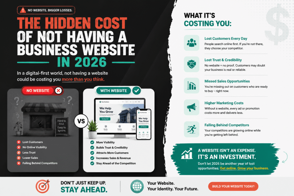 The Hidden Cost of Not Having a Business Website in 2026
