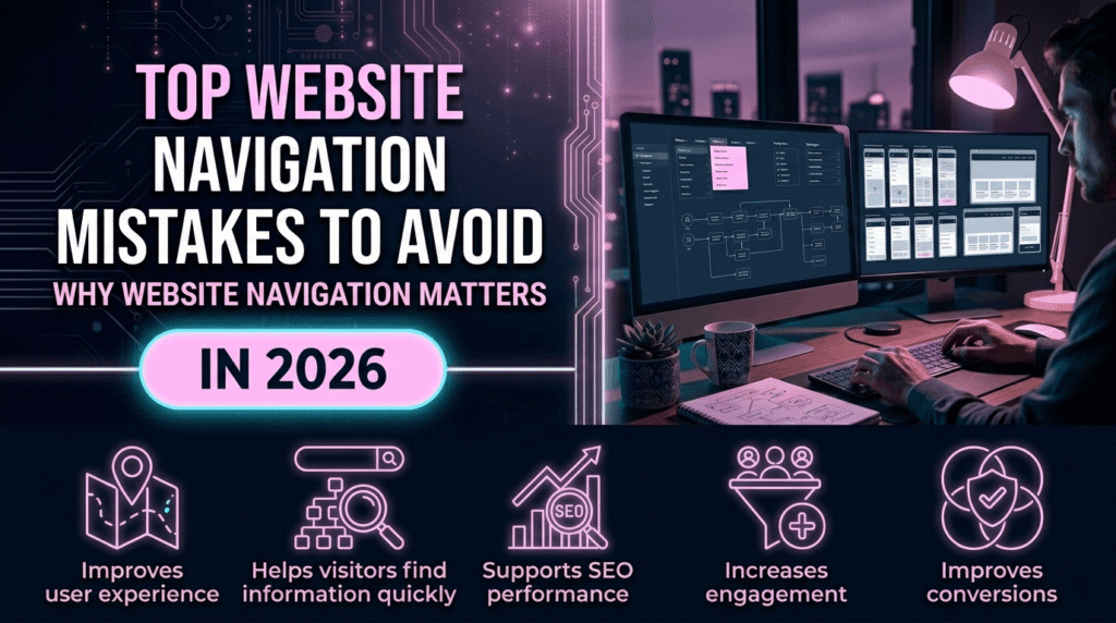 Top Website Navigation Mistakes to Avoid in 2026