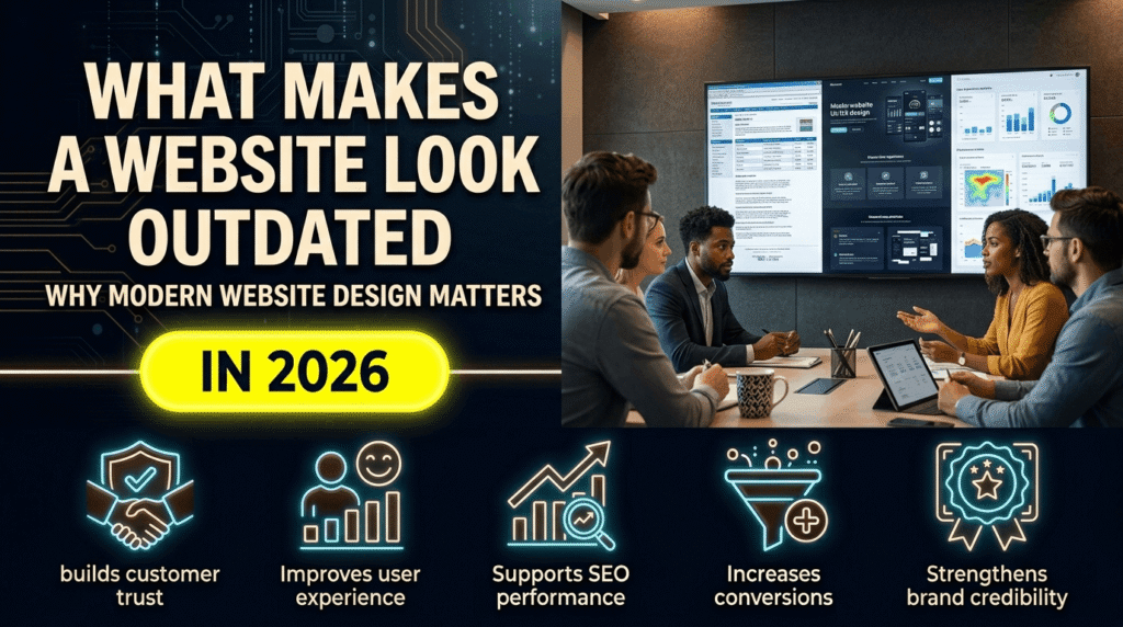 What Makes a Website Look Outdated in 2026?