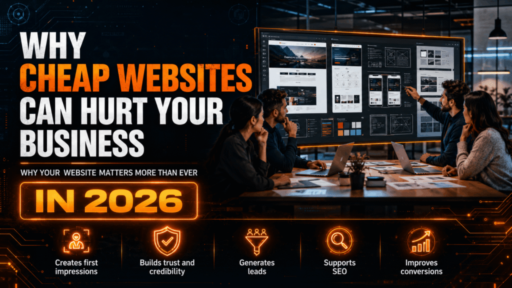 Why Cheap Websites Can Hurt Your Business in 2026