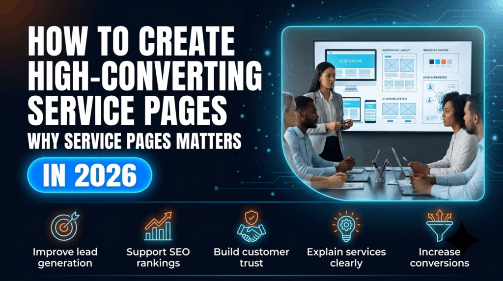 How to Create High-Converting Service Pages in 2026